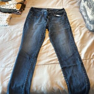 American Eagle Outfitters Dark Blue Skinny Jeans
